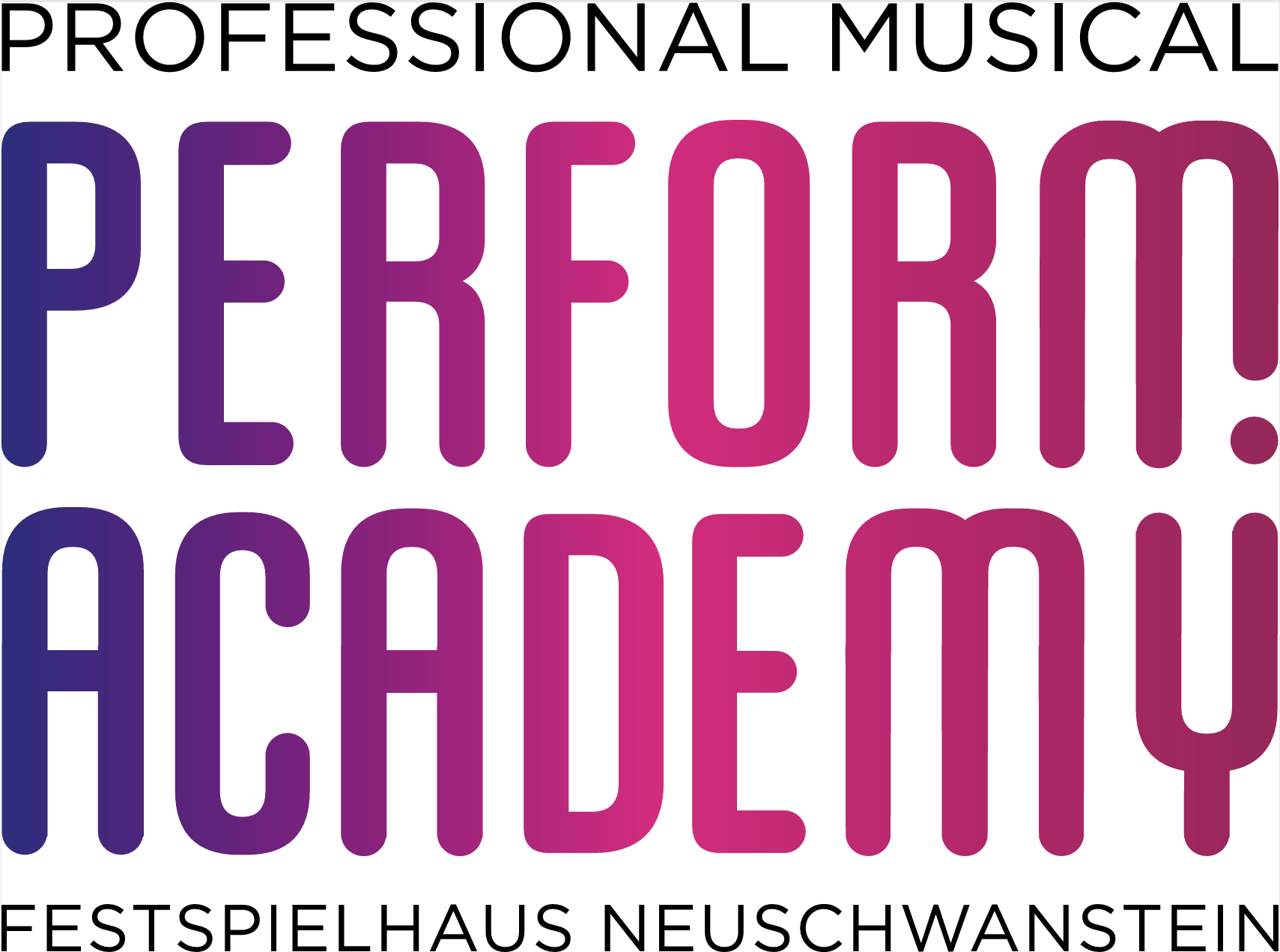 Logo Perform Academy / Festspielhaus Neuschwanstein